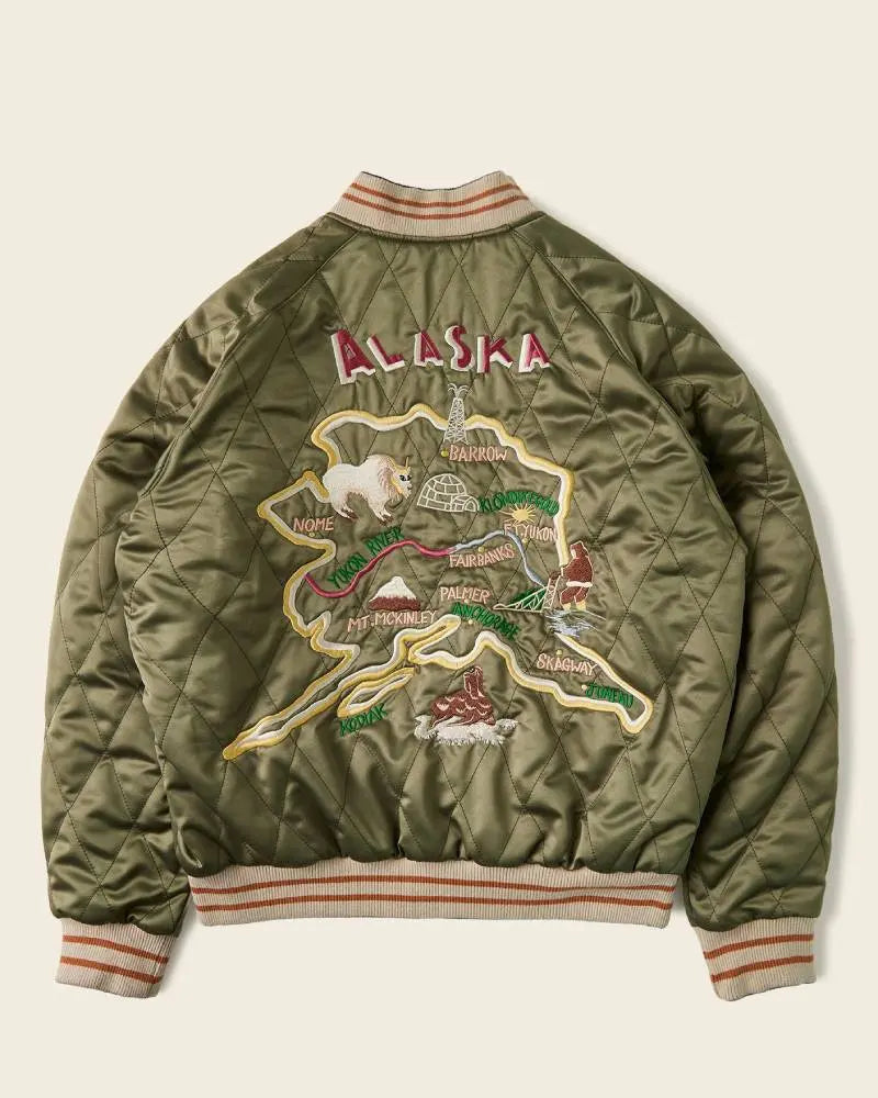 1950s Reversible Souvenir Jacket – Alaska Trendy Layer