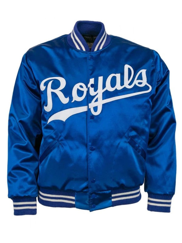 1969 Kansas City Royals Bomber Satin Jacket