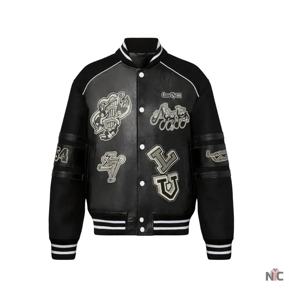 1AATMF Varsity Blouson Varsity Jacket Trendy Layer